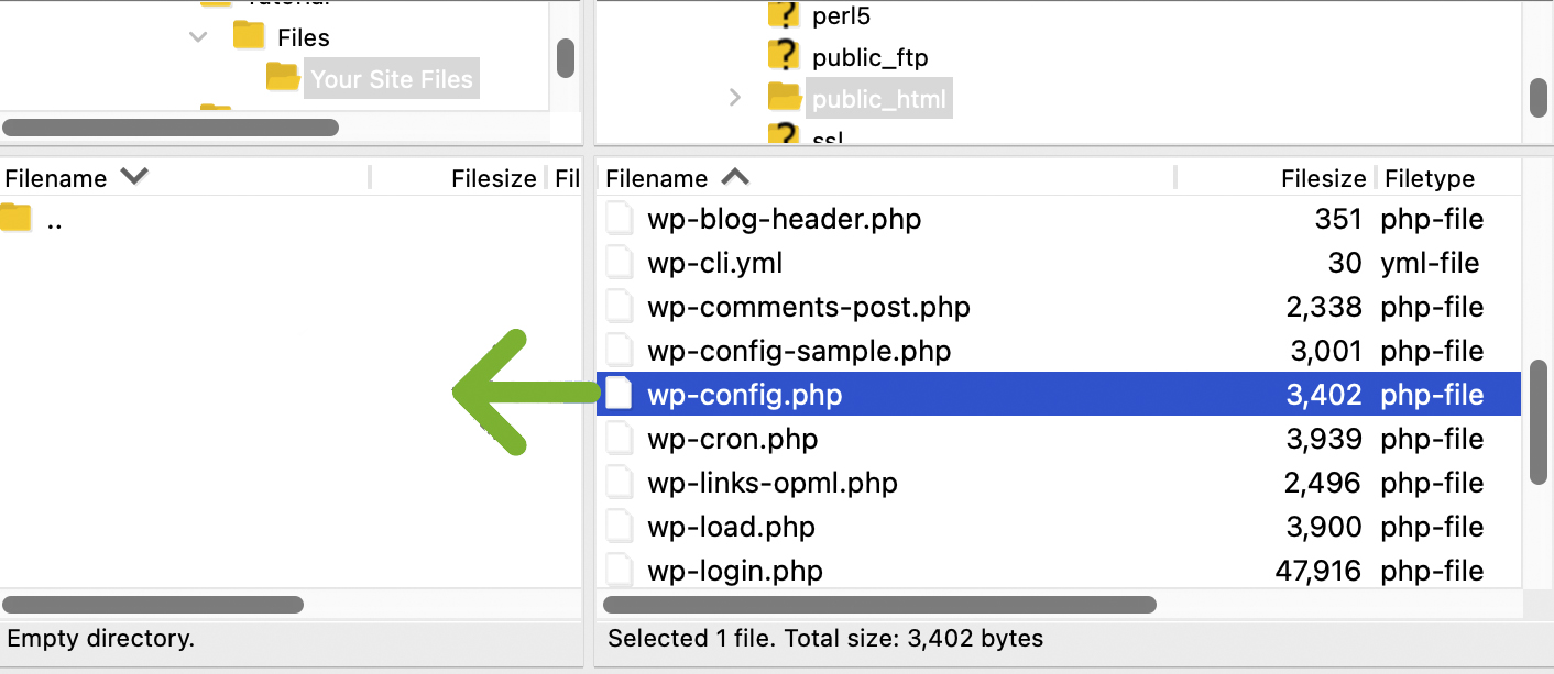 Protect Your wp-config.php File.