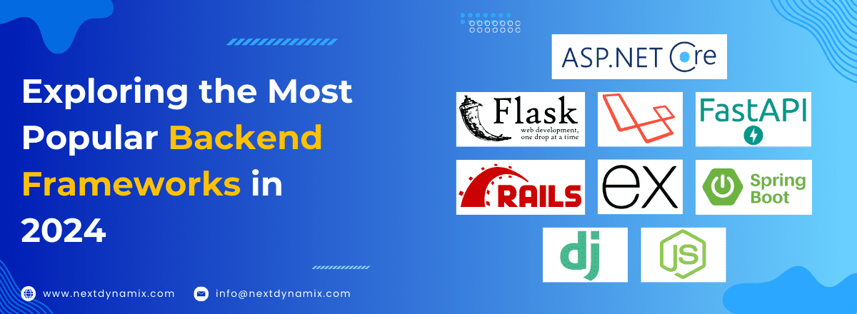 Exploring the Most Popular Backend Frameworks in 2024